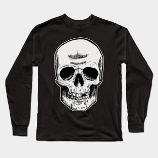 Skeleton Head Original Long Sleeve T-Shirt